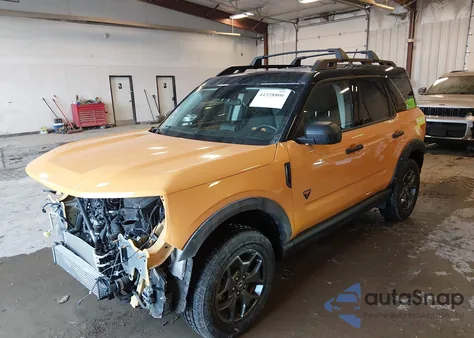 2022 Ford Bronco Sport Badlands z USA, uszkodzony, nr VIN 3FMCR9D98NRD09783